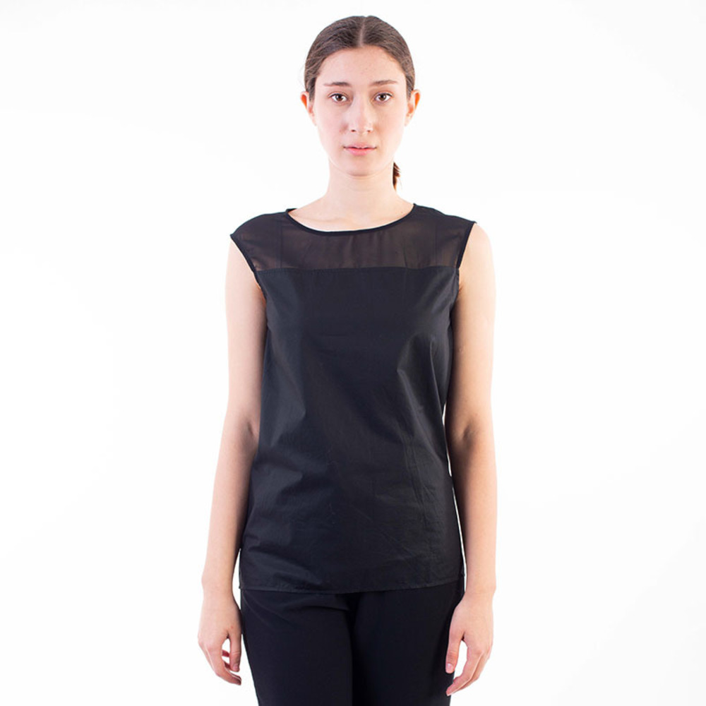 Academia Blouse Women size XS Black